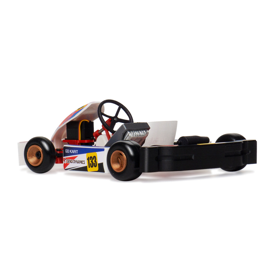 Sengi Kart-80 Mini RC Kart Build Your Own 1/32 Go-Kart Full Set - stirlingkit