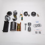 SKYMECHMAN Building a 1/18 Turbofan Engine Model Kit WS-15 Build Your Own Turbofan Engine that Works - stirlingkit