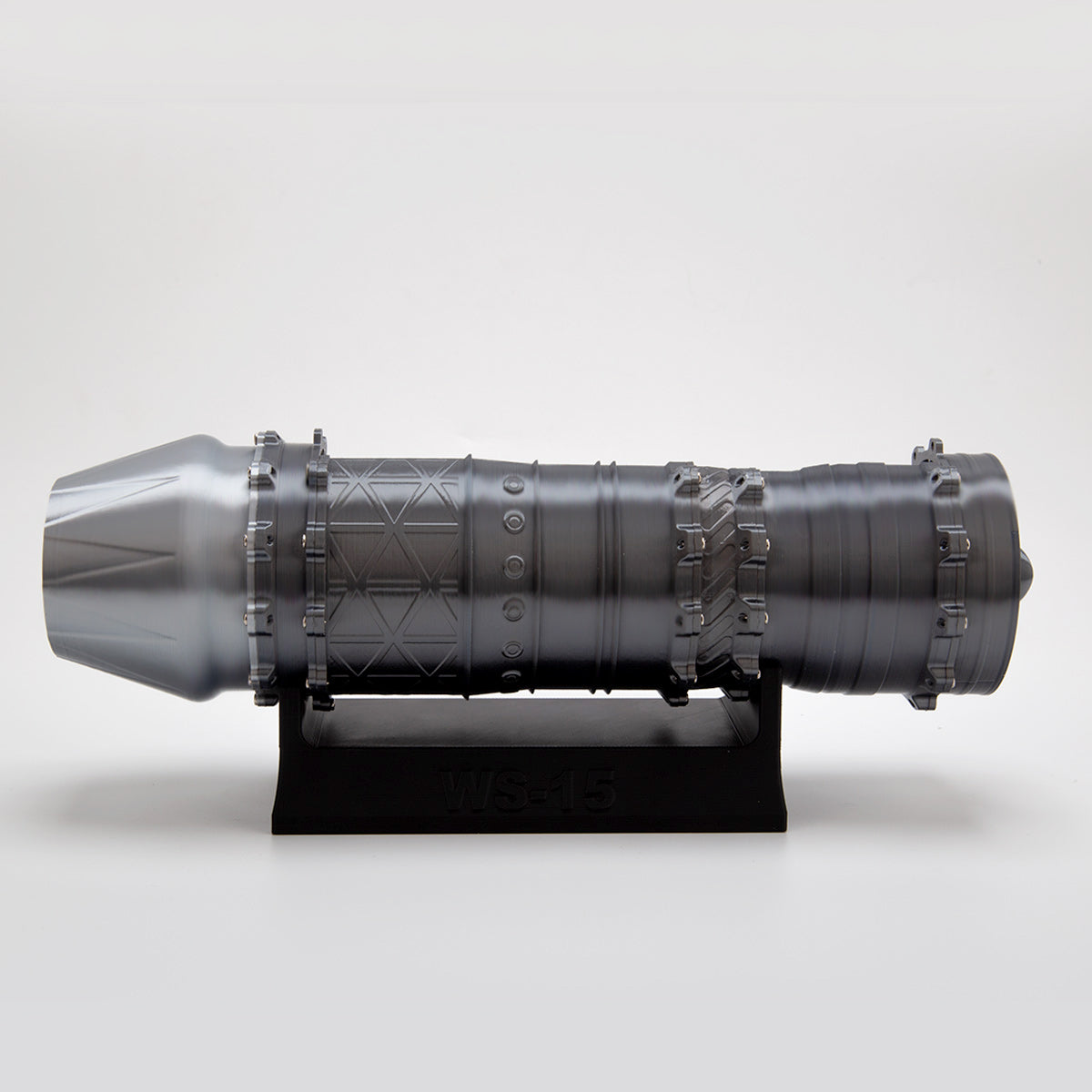 SKYMECHMAN Building a 1/18 Turbofan Engine Model Kit WS-15 Build Your Own Turbofan Engine that Works - stirlingkit