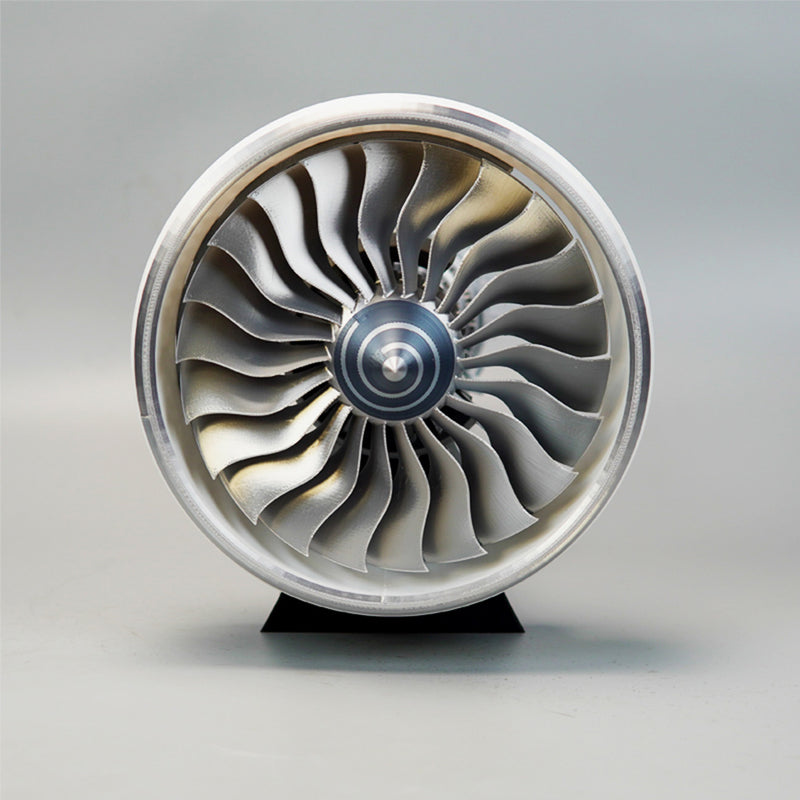 SKYMECHMAN TR900 Aircraft Turbofan Engine Model Kits 1/15 with LED Light Upgrade - stirlingkit