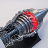 SKYMECHMAN TR900 Aircraft Turbofan Engine Model Kits 1/15 with LED Light Upgrade - stirlingkit