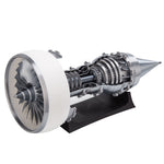 SKYMECHMAN TR900 Aircraft Turbofan Engine Model Kits 1/15 with LED Light Upgrade - stirlingkit