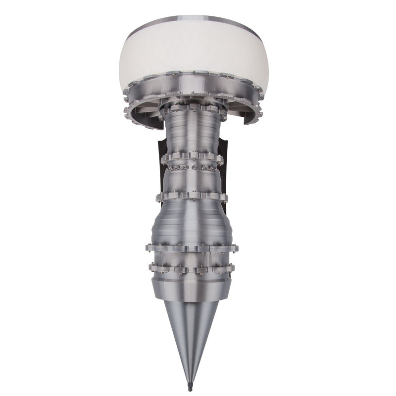 SKYMECHMAN TR900 Aircraft Turbofan Engine Model Kits 1/15 with LED Light Upgrade - stirlingkit