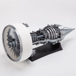SKYMECHMAN TR900 Aircraft Turbofan Engine Model Kits 1/15 with LED Light Upgrade - stirlingkit