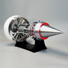 SKYMECHMAN TR900 Aircraft Turbofan Engine Model Kits 1/15 with LED Light Upgrade - stirlingkit