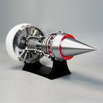 SKYMECHMAN TR900 Aircraft Turbofan Engine Model Kits 1/15 with LED Light Upgrade - stirlingkit