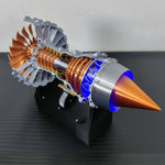 SKYMECHMAN TRENT 900 LED Turbofan Engine Model Building Kit Aircraft Engine for Kids - stirlingkit