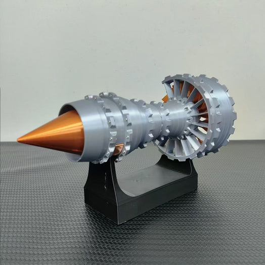 SKYMECHMAN TRENT 900 LED Turbofan Engine Model Building Kit Aircraft Engine for Kids - stirlingkit