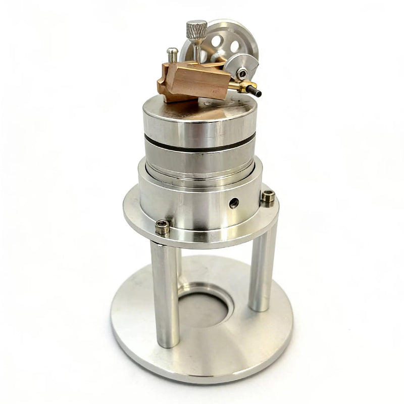 Small Vertical Single Cylinder Steam Engine Model - stirlingkit
