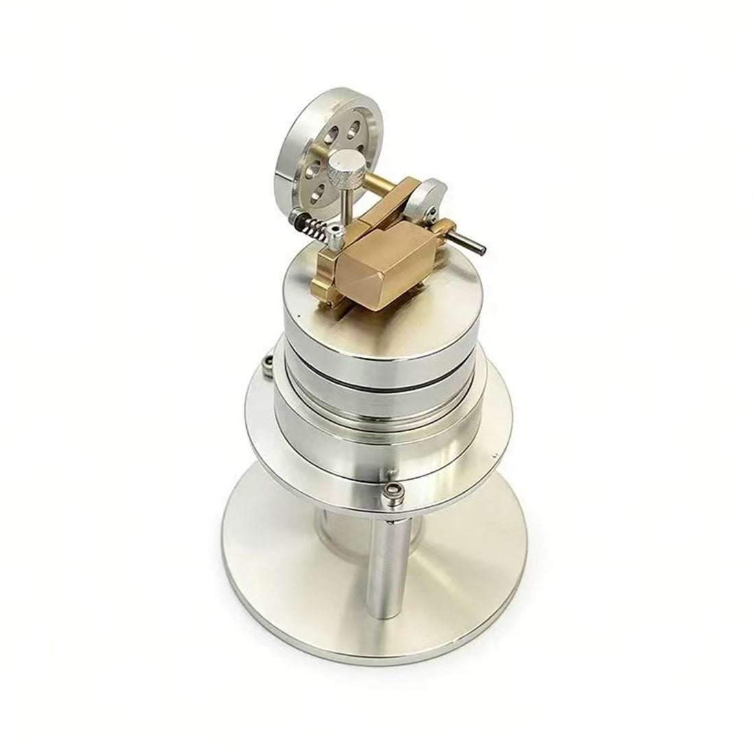 Small Vertical Single Cylinder Steam Engine Model - stirlingkit