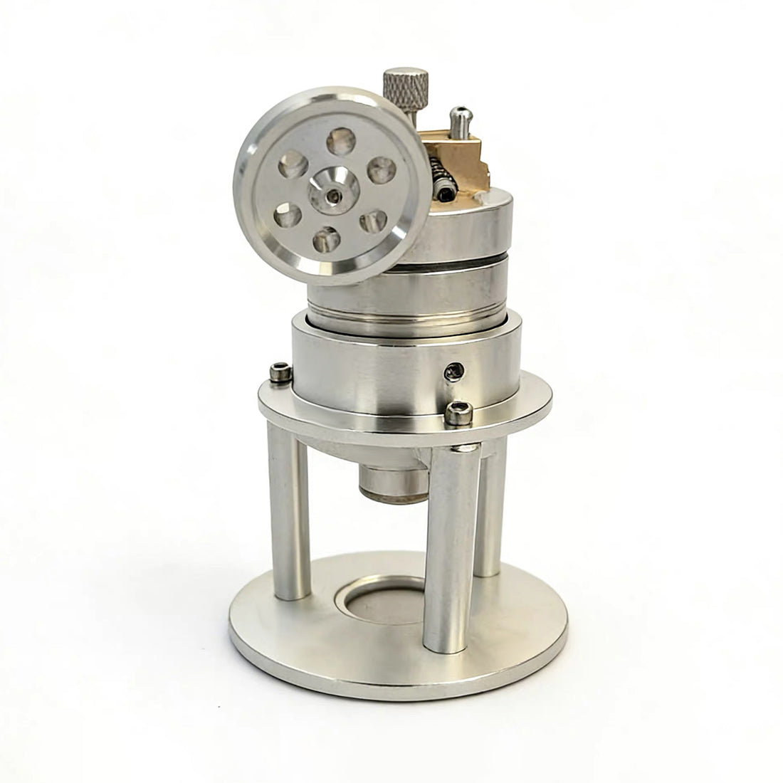 Small Vertical Single Cylinder Steam Engine Model - stirlingkit
