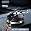 Solar Helicopter for car Air Freshener Diffuser Silver - stirlingkit
