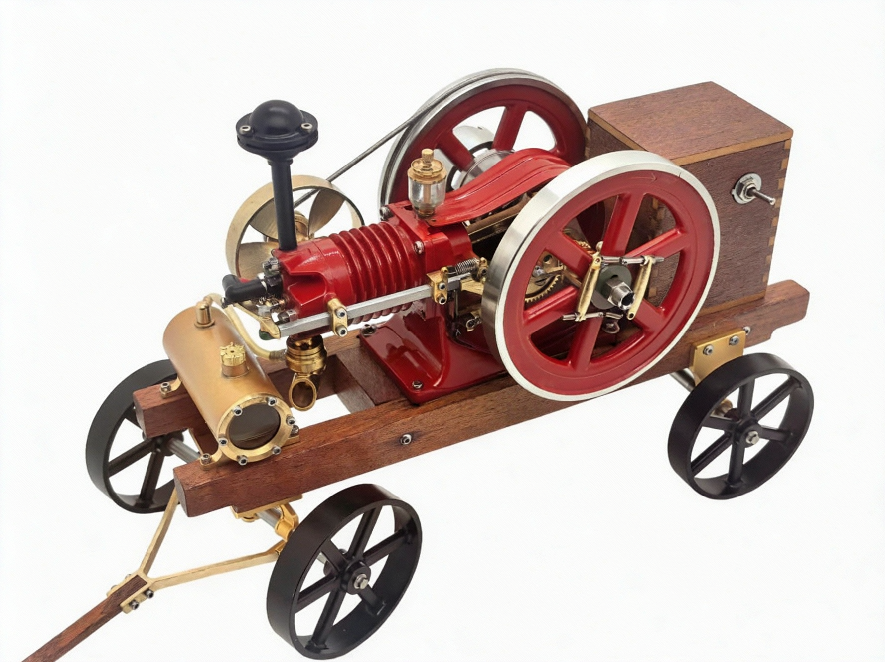 ST-02 Steerable Engine Cart Kits For Retrol x OKMO B02 / B03 / B04 Hit And Miss Engine Model