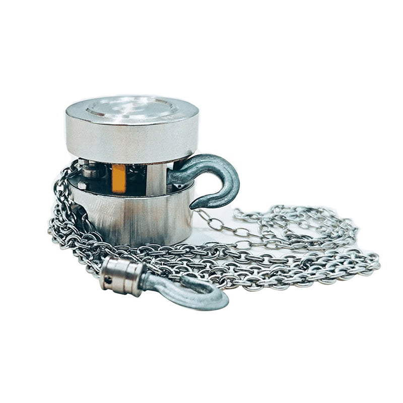 Stainless Steel Gantry Cranes with Chain Hoist Set for 1/12 and 1/14 Scale Car Model - stirlingkit