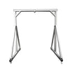 Stainless Steel Gantry Cranes with Chain Hoist Set for 1/12 and 1/14 Scale Car Model - stirlingkit