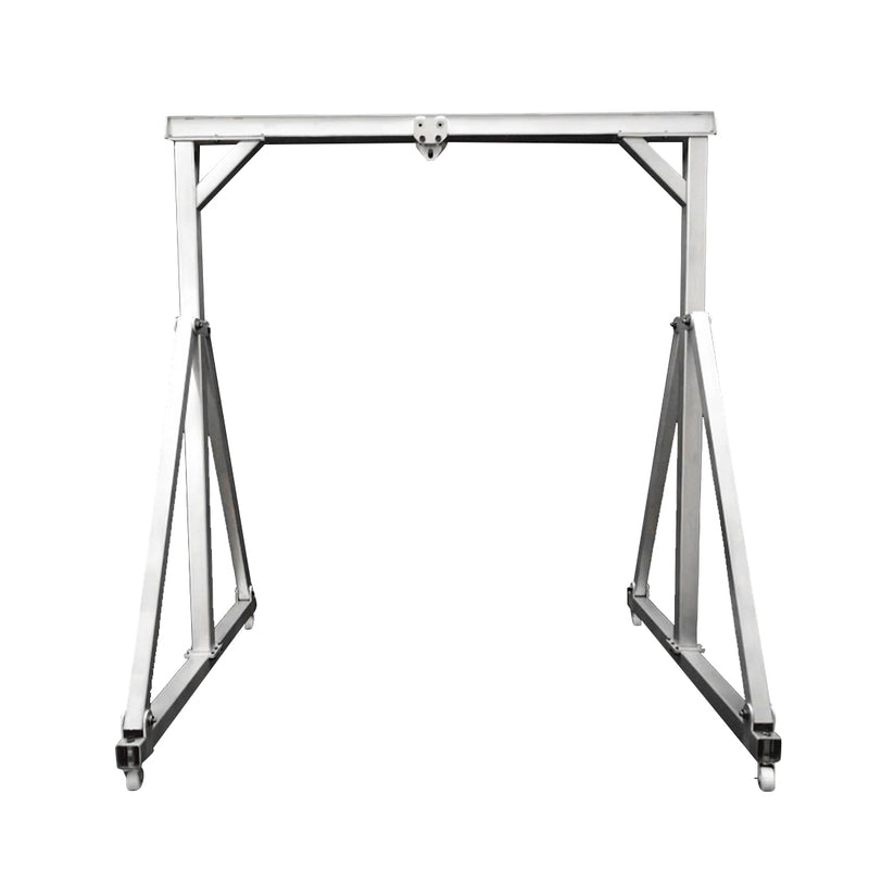 Stainless Steel Gantry Cranes with Chain Hoist Set for 1/12 and 1/14 Scale Car Model - stirlingkit