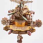 Steampunk Airship DIY 3D Wooden Flyship Model Kits Gift for Her - stirlingkit