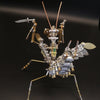 Steampunk Brass Metal Mantis Model Building Kits 350+PCS - stirlingkit