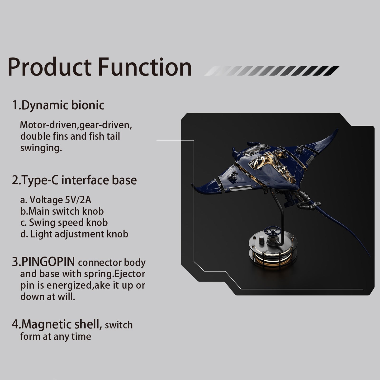 Mobula Rays Model Build a Functional Manta Ray Model Building Kits that Fly with ...