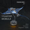 Steampunk Mobula Manta Ray Mechanical 3D Metal Model Building Kits 200+PCS - stirlingkit