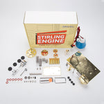 STEM Educational DIY Kit Build Your Own Stirling Engine 3pcs Set - stirlingkit