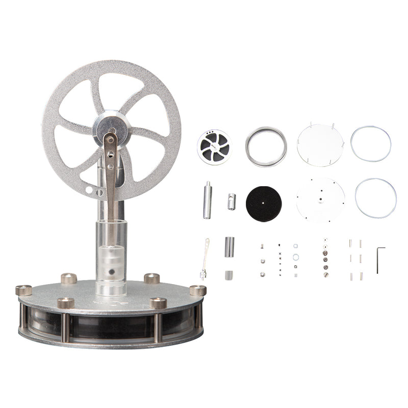 STEM Educational DIY Kit Build Your Own Stirling Engine 3pcs Set - stirlingkit