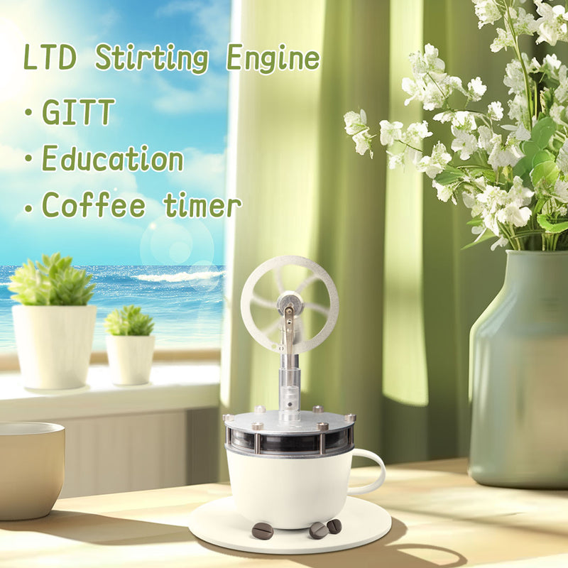 STEM Educational DIY Kit Build Your Own Stirling Engine 3pcs Set - stirlingkit