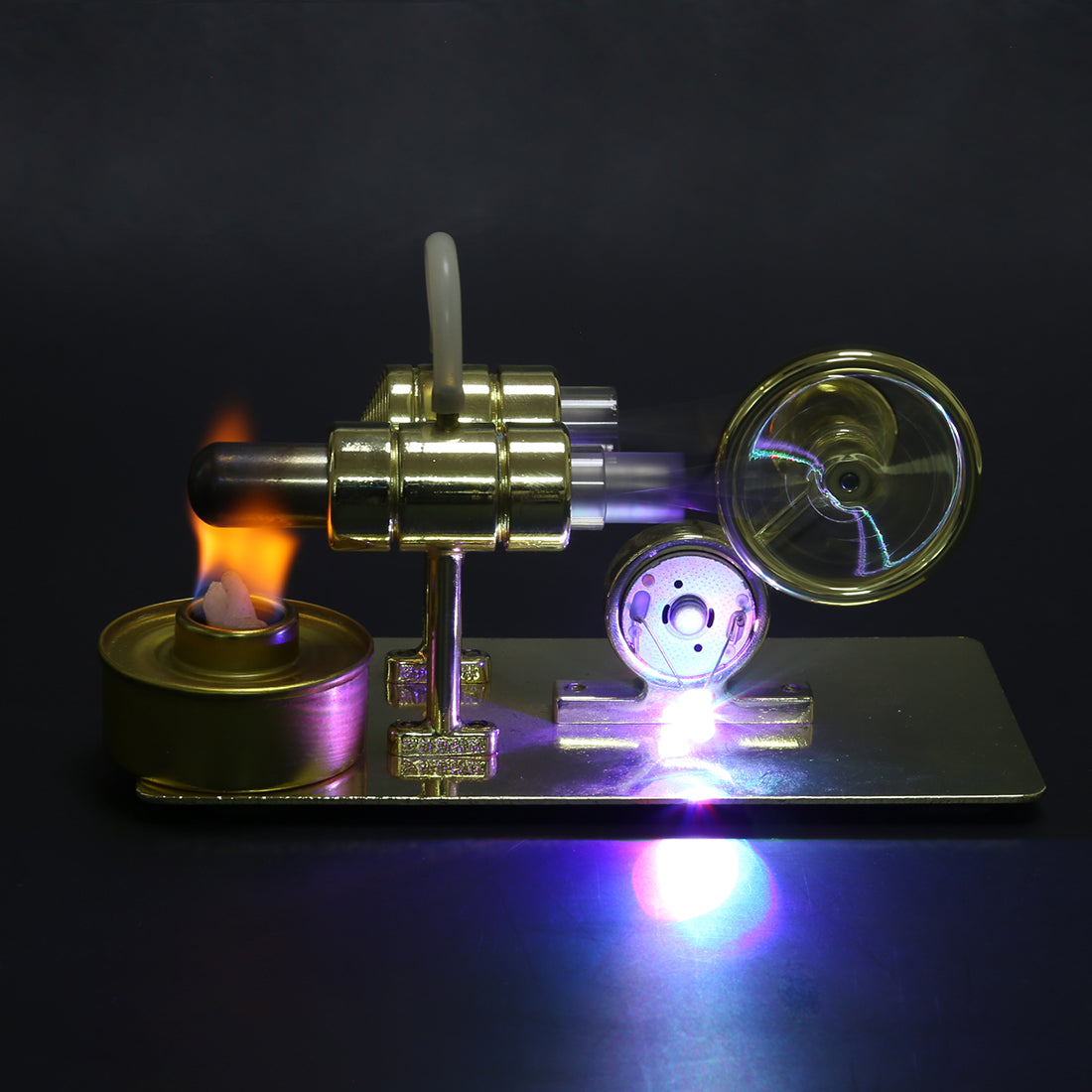 STEM Educational DIY Kit Build Your Own Stirling Engine 3pcs Set - stirlingkit