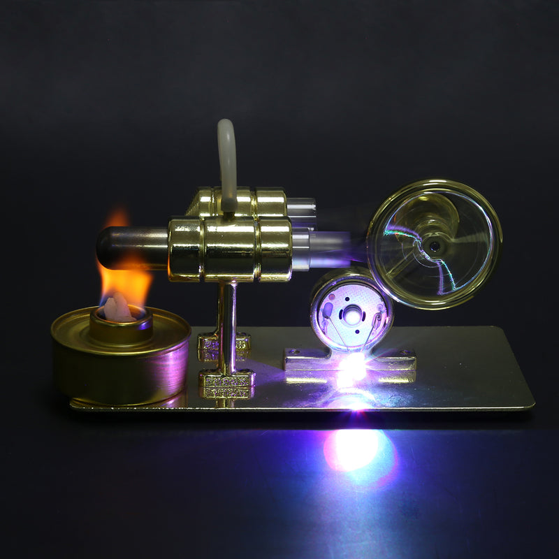 STEM Educational DIY Kit Build Your Own Stirling Engine 3pcs Set - stirlingkit