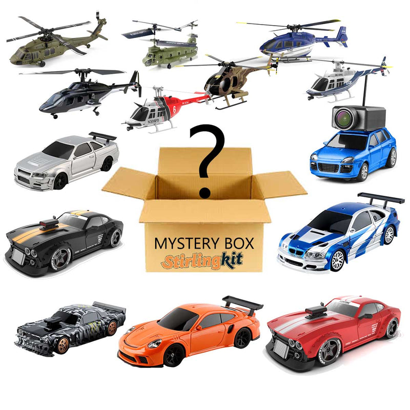 Stirlingkit RC Car Helicopters Bundle Mystery Box - stirlingkit