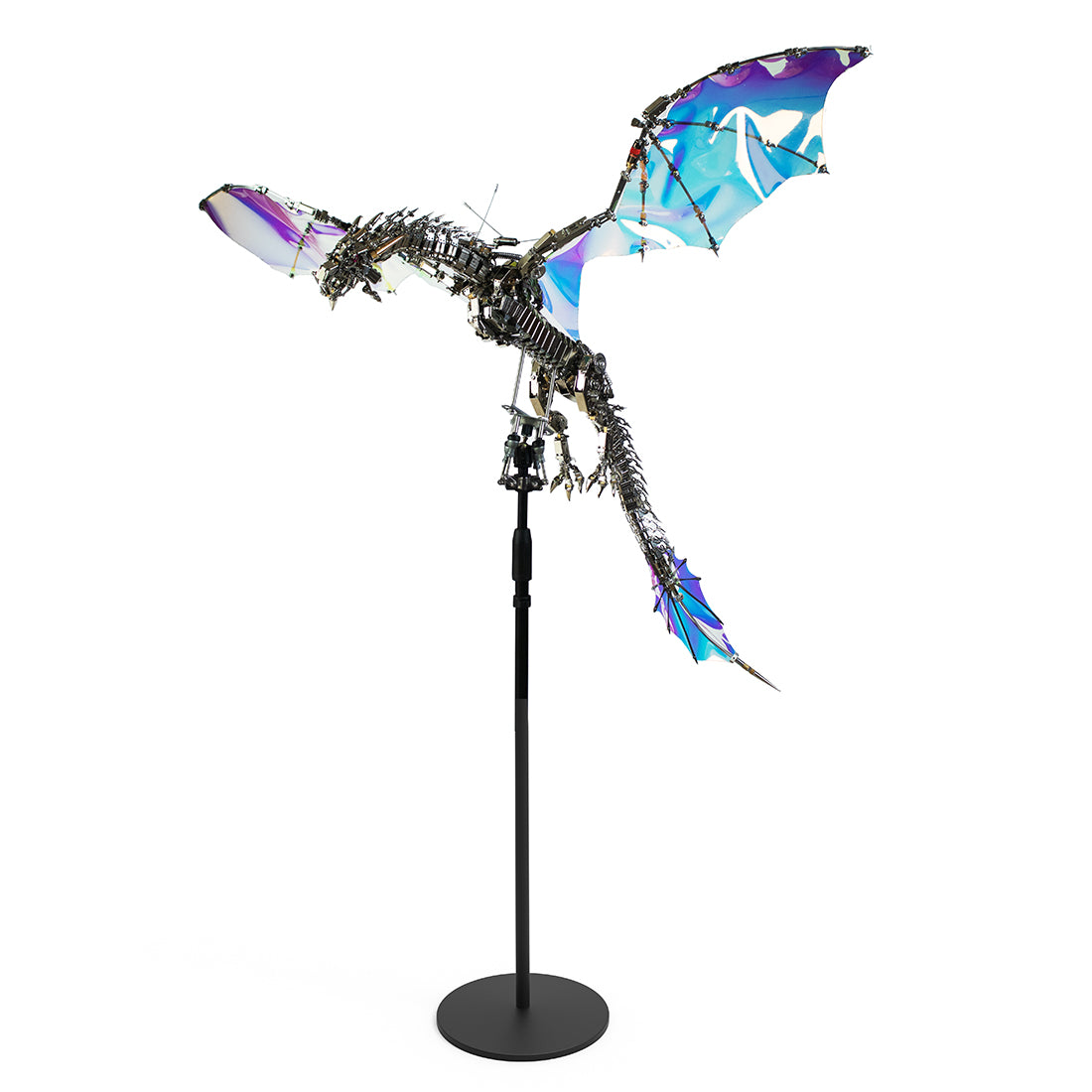 Super Large 3D Metal Aurora Dragon Difficult Puzzle Model Building kits for Adults - stirlingkit