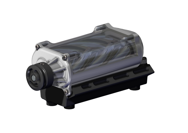 Supercharger For MAD RC V8 Engine Kits That Works - stirlingkit