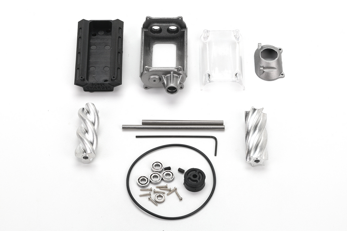 Supercharger For MAD RC V8 Engine Kits That Works - stirlingkit