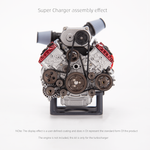 Supercharger For MAD RC V8 Engine Kits That Works - stirlingkit