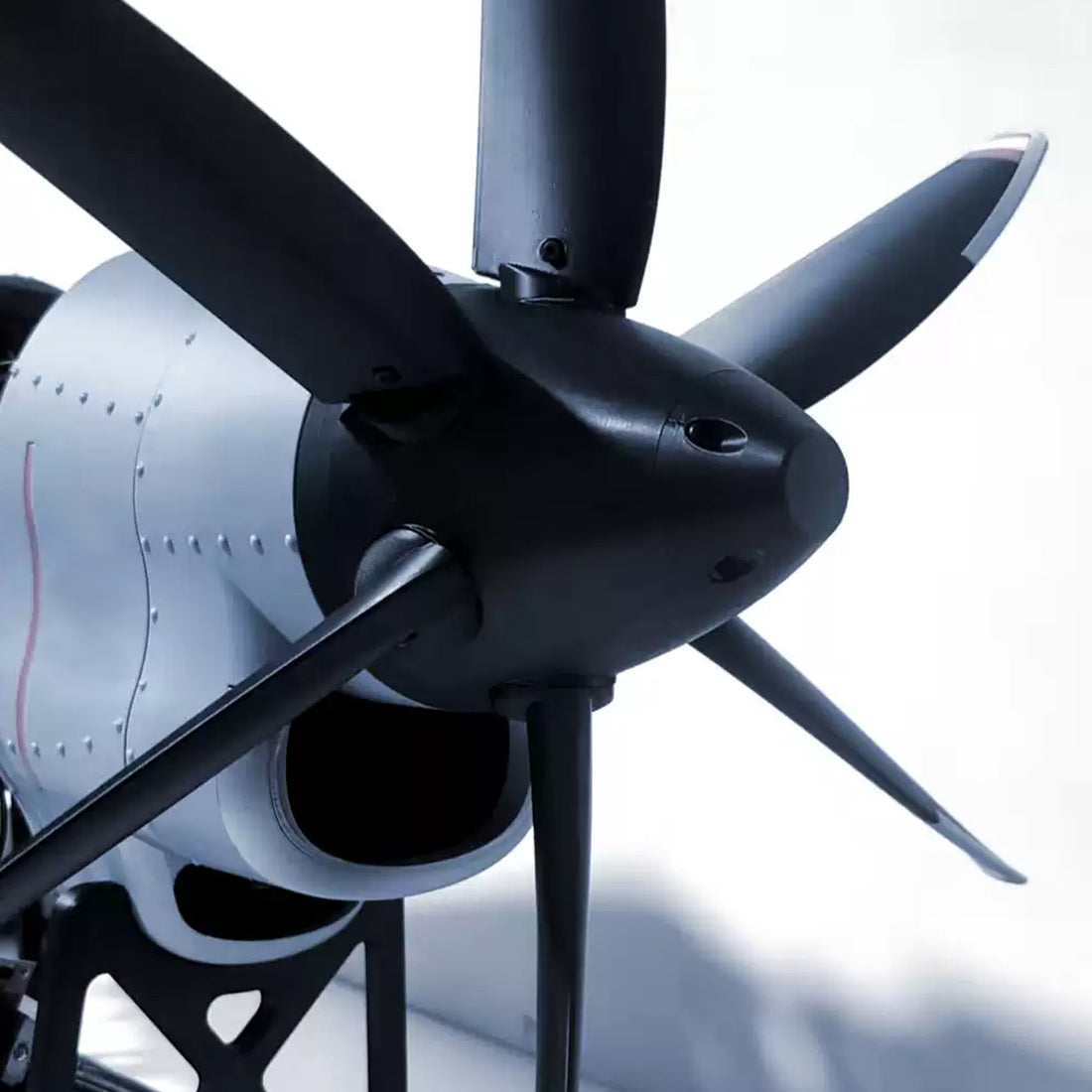 T-56 Huge Turboprop Engine Model Kits 3D Printing C-130 Military Transport Aircraft Engine Model Kits - stirlingkit