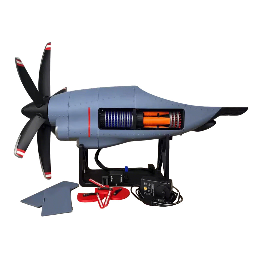 T-56 Huge Turboprop Engine Model Kits 3D Printing C-130 Military Transport Aircraft Engine Model Kits - stirlingkit