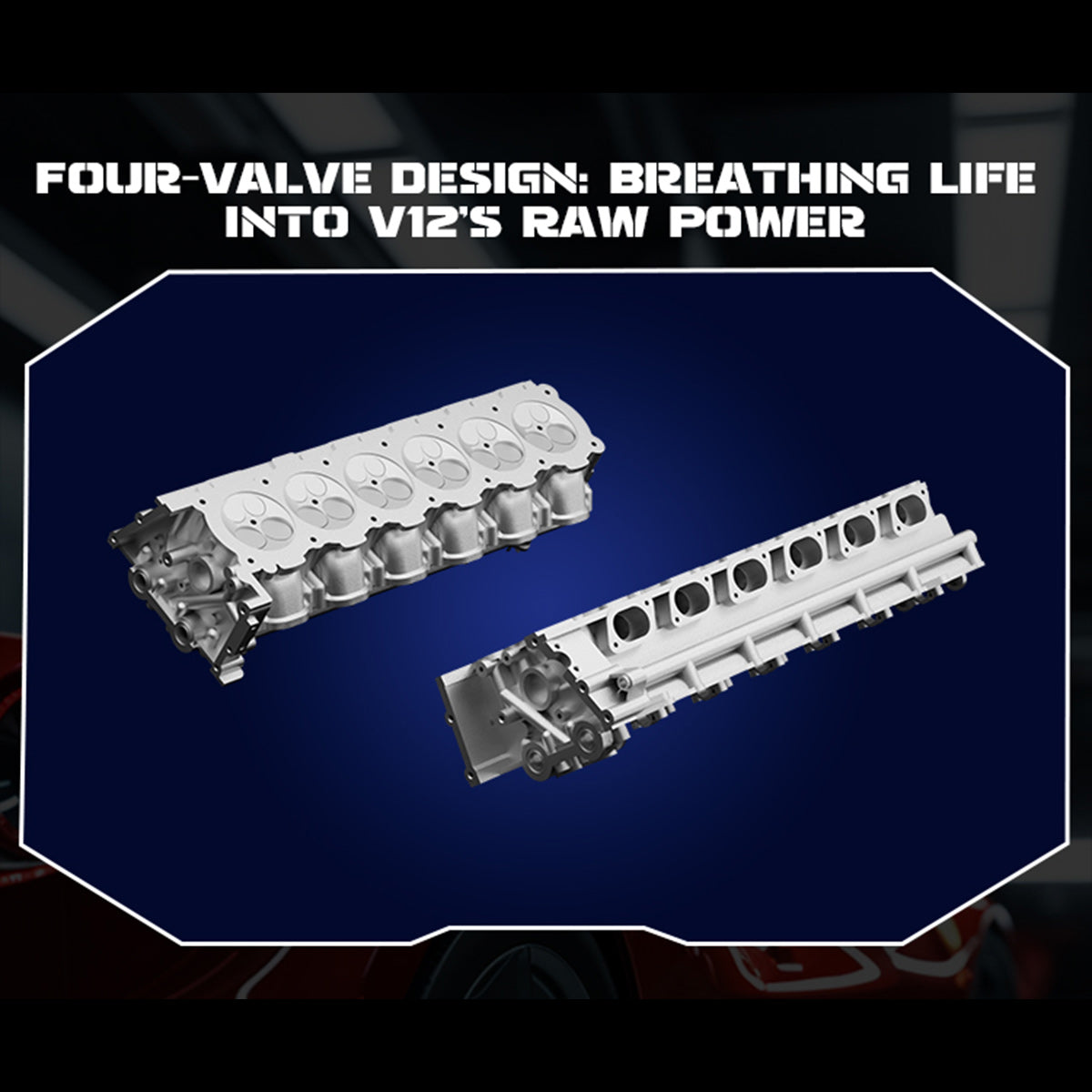 TECHING DM108 Metal V12 Engine Model Kits Build Your Own V12 Supercar Engine That Really Runs 800+PCS - stirlingkit