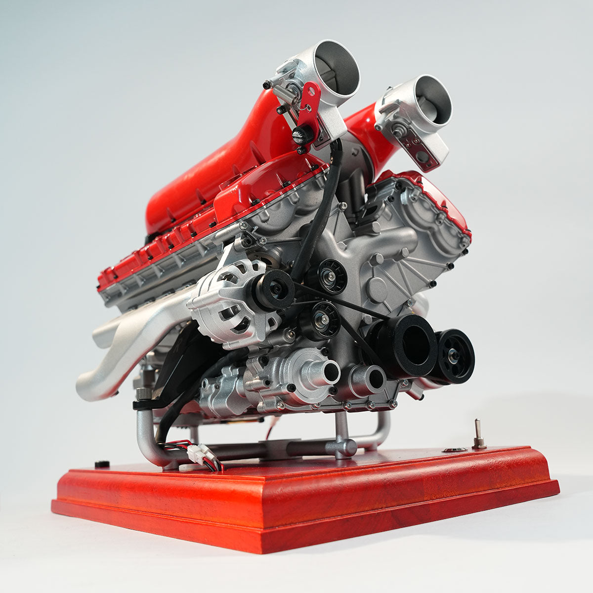 TECHING DM108 Metal V12 Engine Model Kits Build Your Own V12 Supercar Engine That Really Runs 800+PCS - stirlingkit
