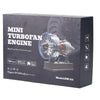 TECHING DM122 Build Your Own Mini Cutaway Turbofan Engine Model Kit – Functional STEM Gift for Future Engineers