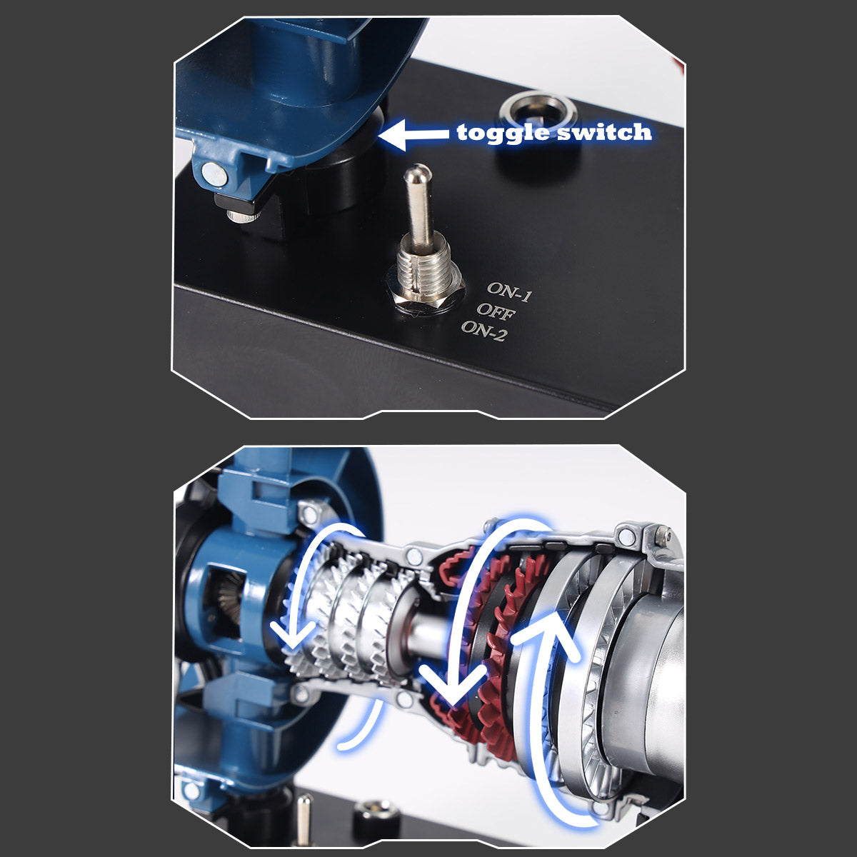 TECHING DM122 Build Your Own Mini Cutaway Turbofan Engine Model Kit – Functional STEM Gift for Future Engineers - stirlingkit