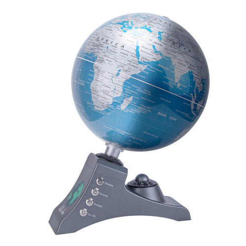 Teching Multifunctional Auto-Spinning Illuminated World Globe for Kids with Stand - stirlingkit