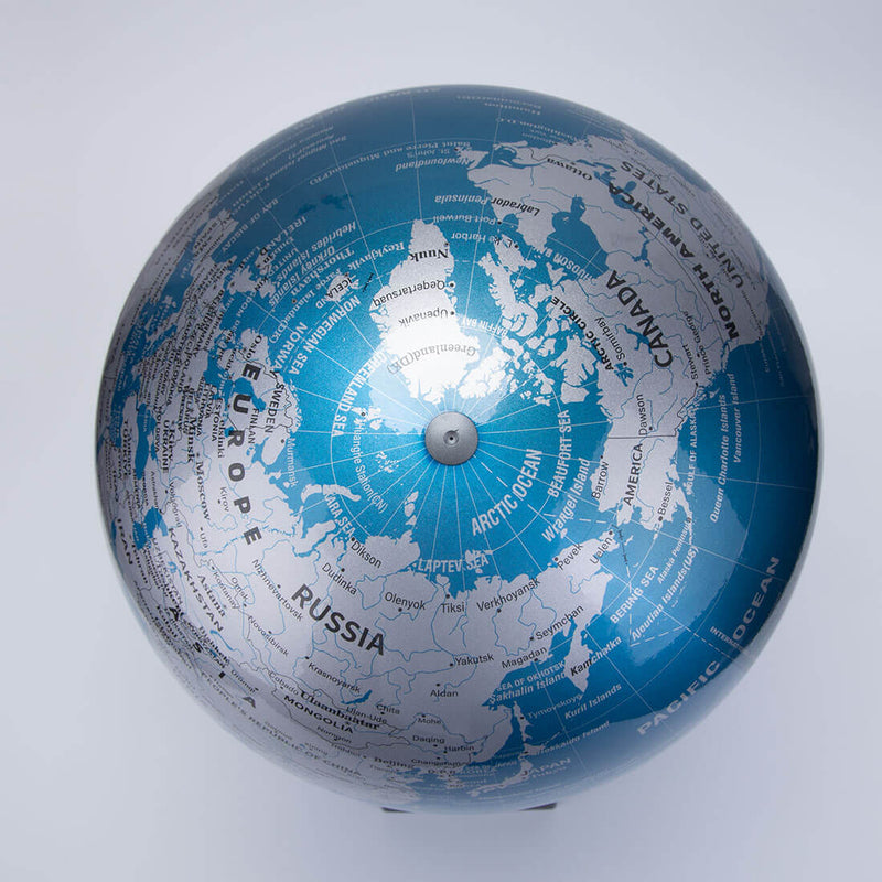 Teching Multifunctional Auto-Spinning Illuminated World Globe for Kids with Stand - stirlingkit