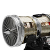 TECHING DM135 1/10 Turbofan Engine Model Kit that Works F35 Military Fighter Jet Engine Kits 600+PCS - stirlingkit