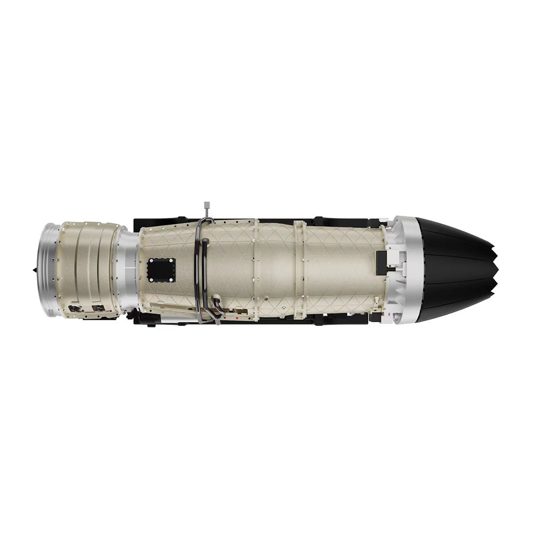 TECHING DM135 1/10 Turbofan Engine Model Kit that Works F35 Military Fighter Jet Engine Kits 600+PCS - stirlingkit
