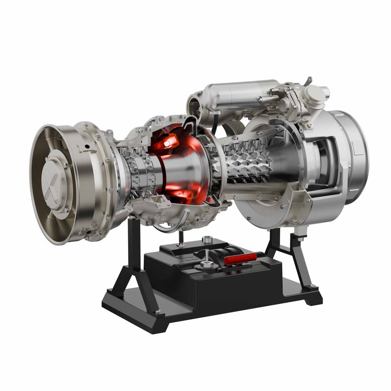 Teching T700 DIY Turboshaft Engine Model Build Your Own Military Engine Kit for Adults DM136 - stirlingkit