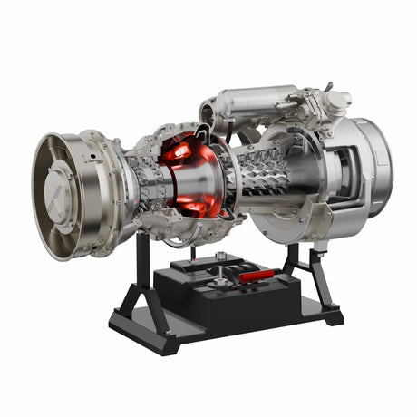 Teching T700 DIY Turboshaft Engine Model Build Your Own Military Engine Kit for Adults DM136 - stirlingkit