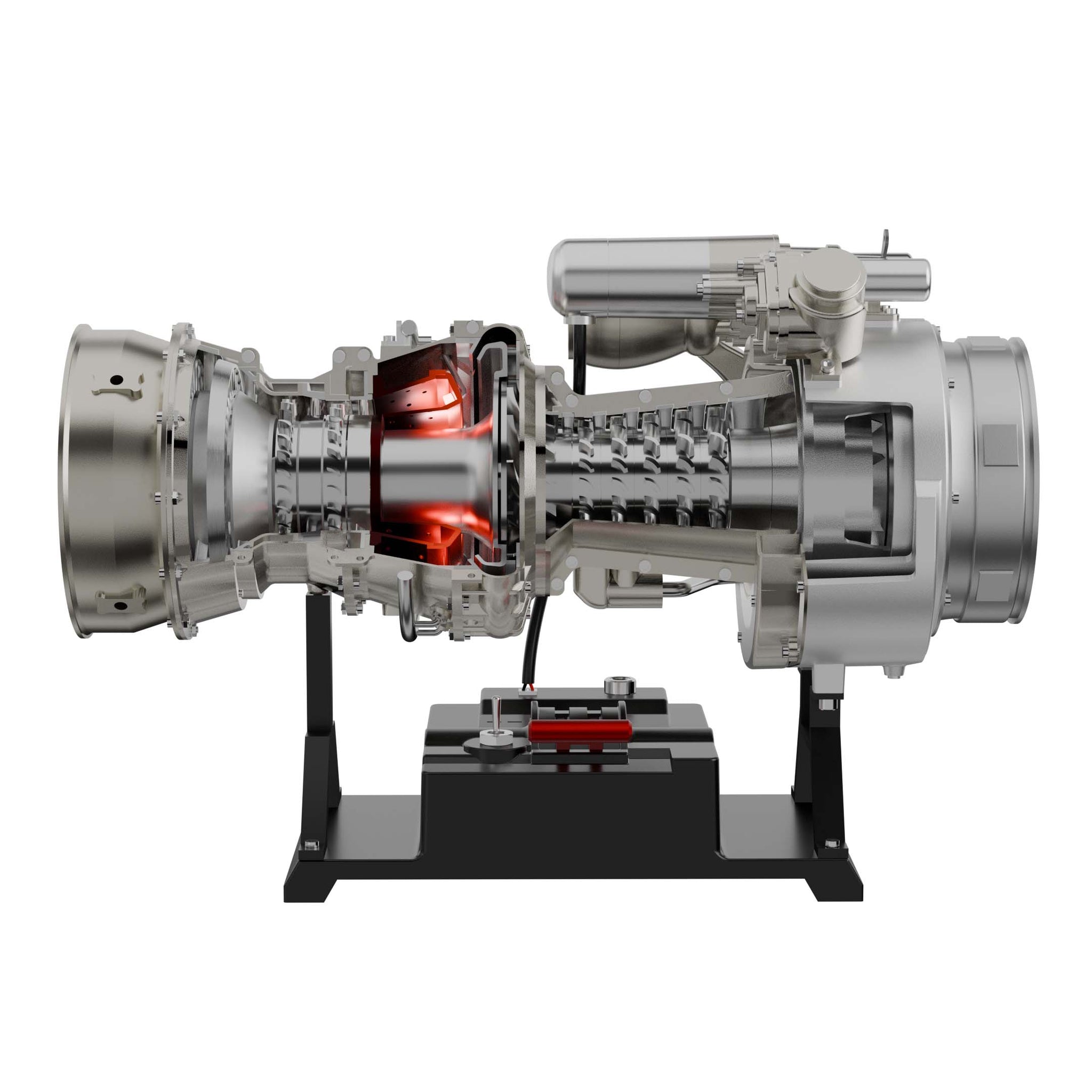 Teching T700 DIY Turboshaft Engine Model Build Your Own Military Engine Kit for Adults DM136 - stirlingkit