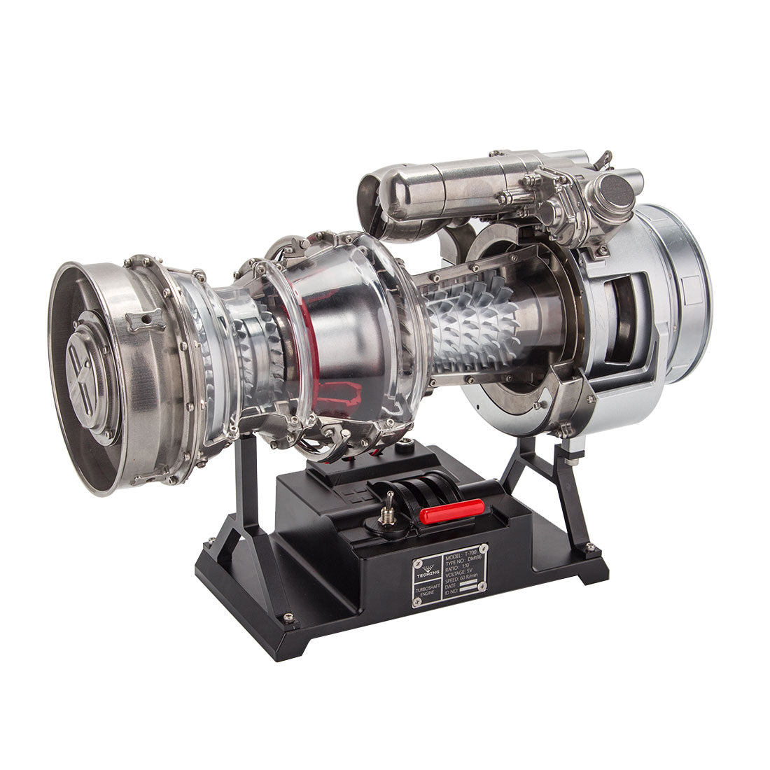 Teching T700 DIY Turboshaft Engine Model Build Your Own Military Engine Kit for Adults DM136 - stirlingkit