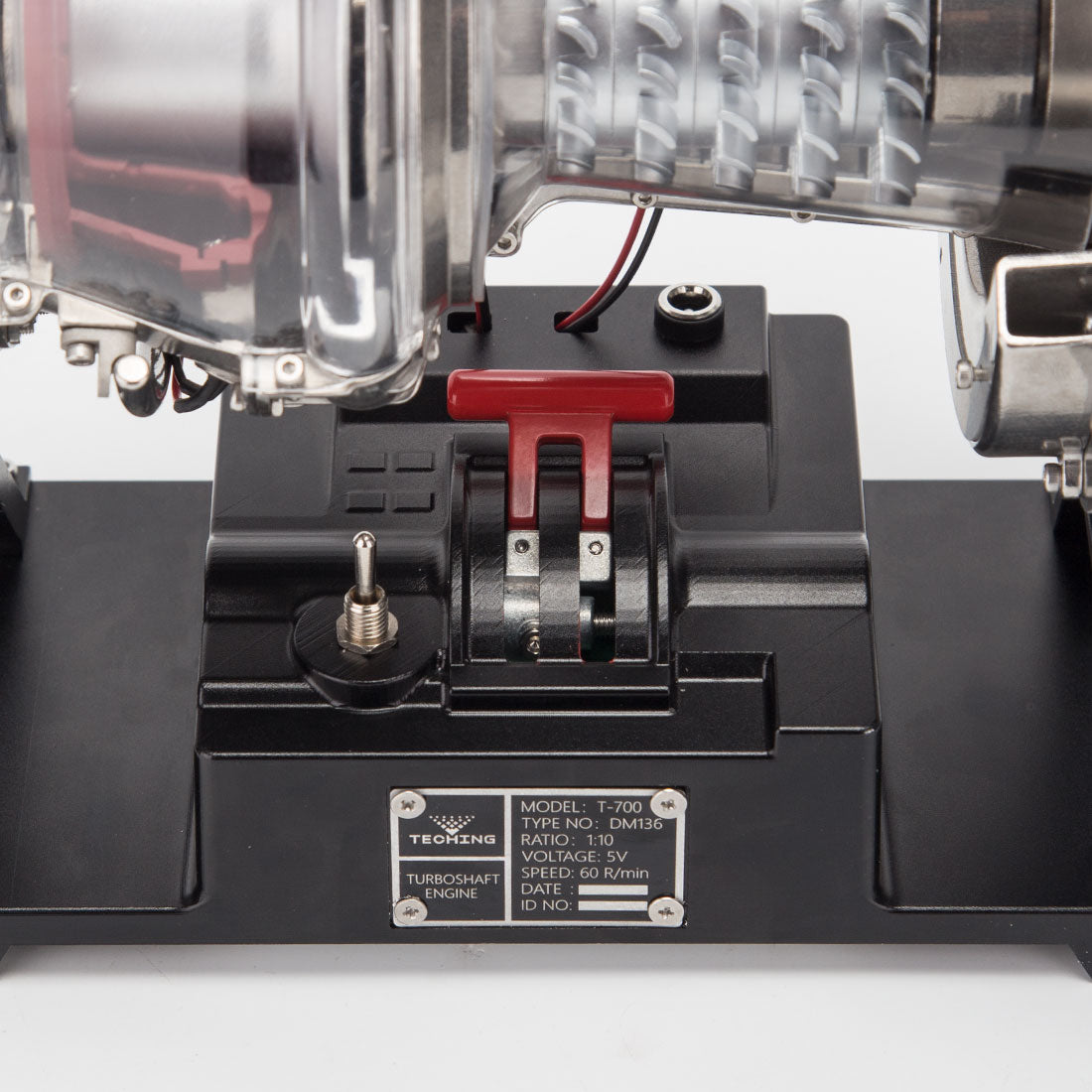 Teching T700 DIY Turboshaft Engine Model Build Your Own Military Engine Kit for Adults DM136 - stirlingkit