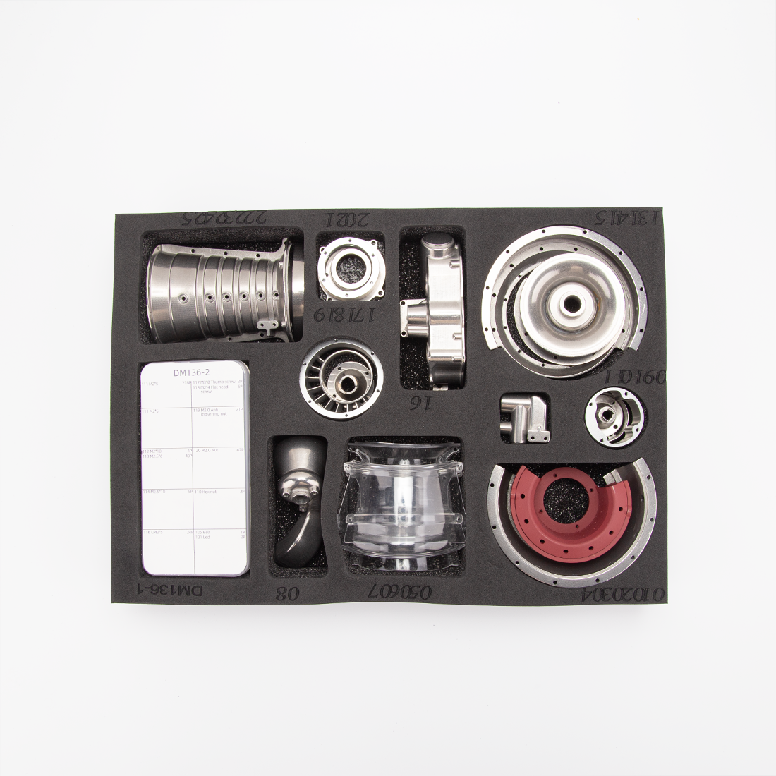 Teching T700 DIY Turboshaft Engine Model Build Your Own Military Engine Kit for Adults DM136 - stirlingkit